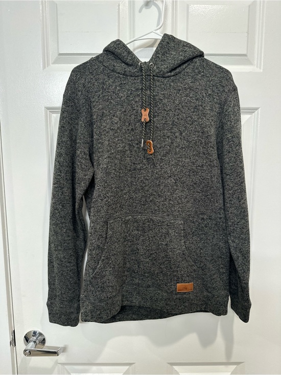Quiksilver Other - Quiksilver Men's Dark Gray Crewneck Hoodie Sweater
